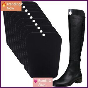 10-Piece Boot Shaper Forms PVC Material 10-Inch Tall Boot Support